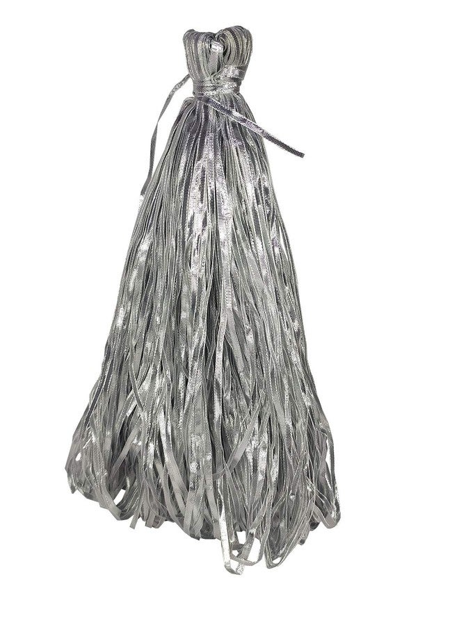 Utkarsh Cwg0236-05 (150 Mtr and 0.5cm Width) Wrinkle Silver Gota Trim Laces and Borders for Bridal Dresses Suits Sarees Falls Lehengas Embroidery Designing Embellishment Crafts - Image 2